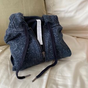 Lululemon Dark Grey Light Zip-Up Hoodie